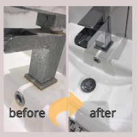 Sink before and after our job